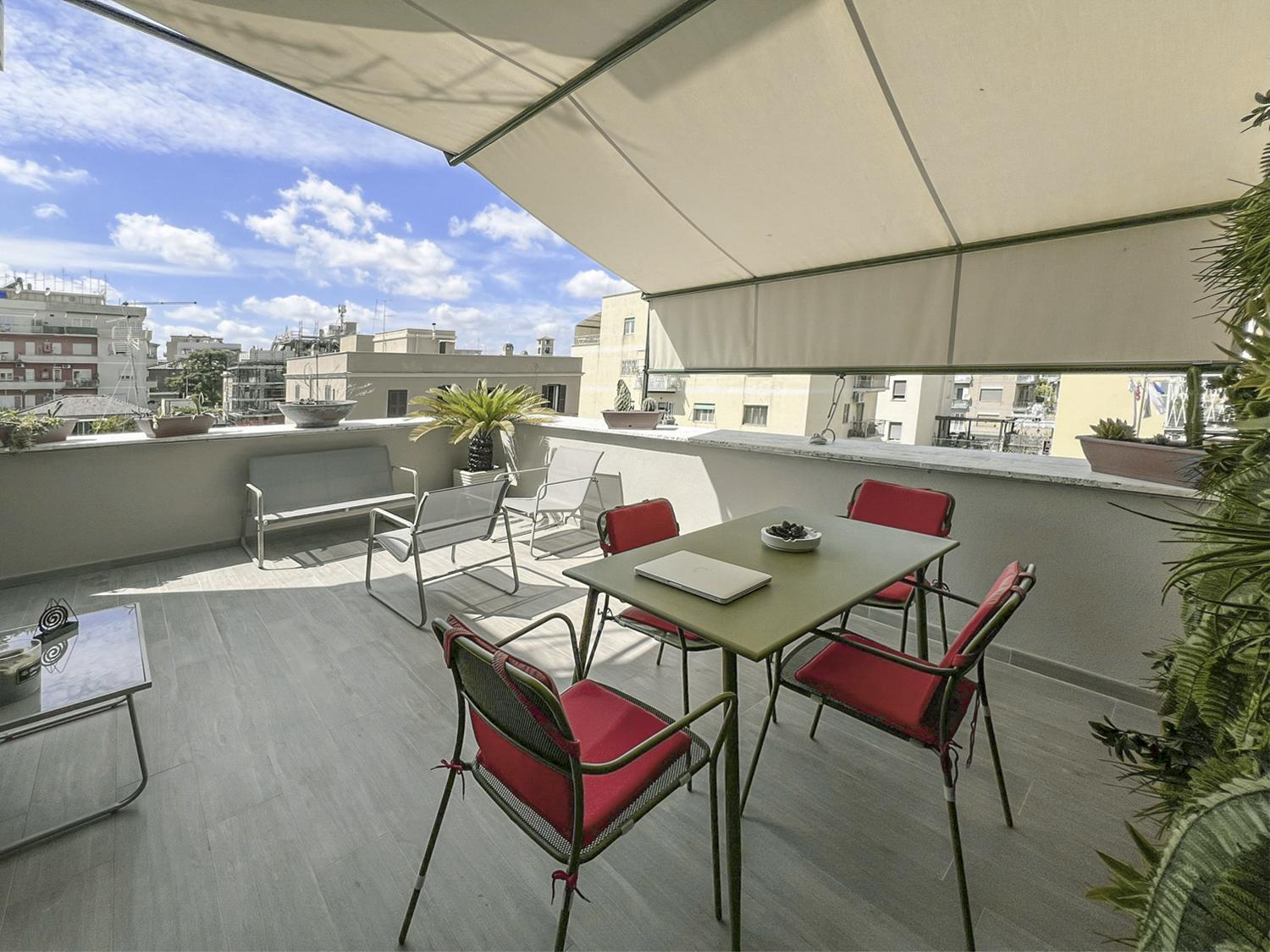 Appartamento Attico Urbano Terrazza Su Roma Metro A Cornelia Esterno foto