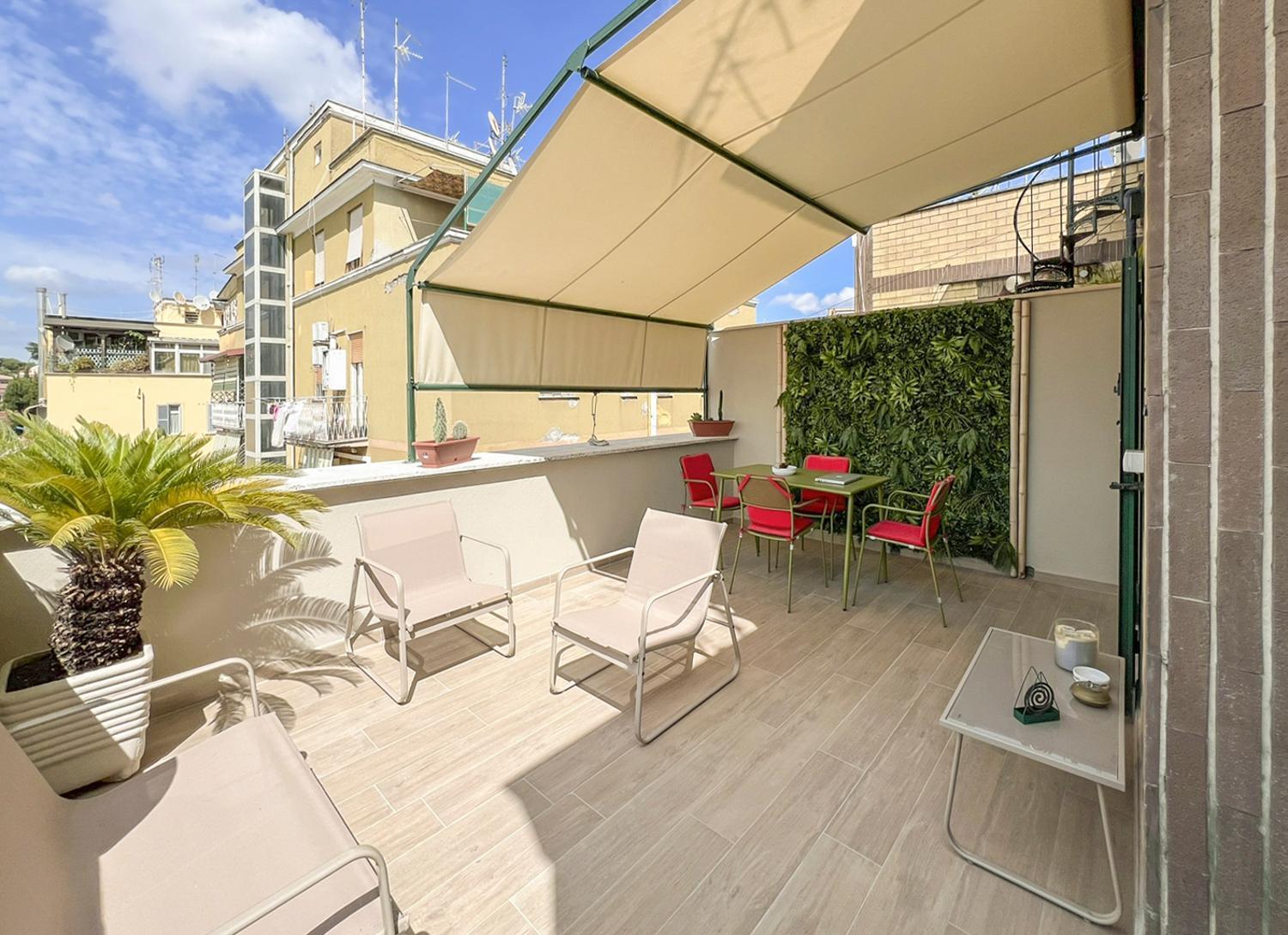 Appartamento Attico Urbano Terrazza Su Roma Metro A Cornelia Esterno foto