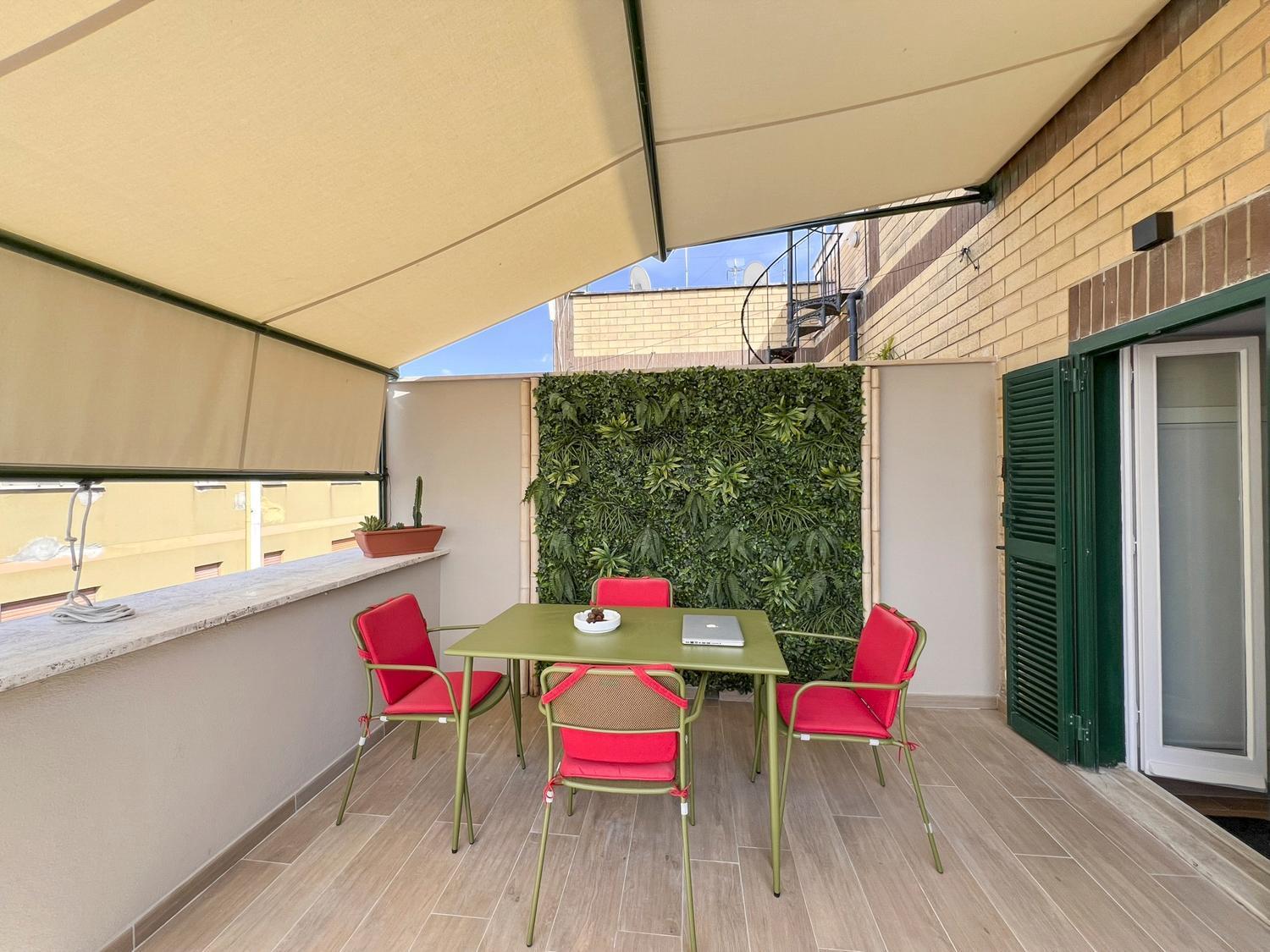 Appartamento Attico Urbano Terrazza Su Roma Metro A Cornelia Esterno foto